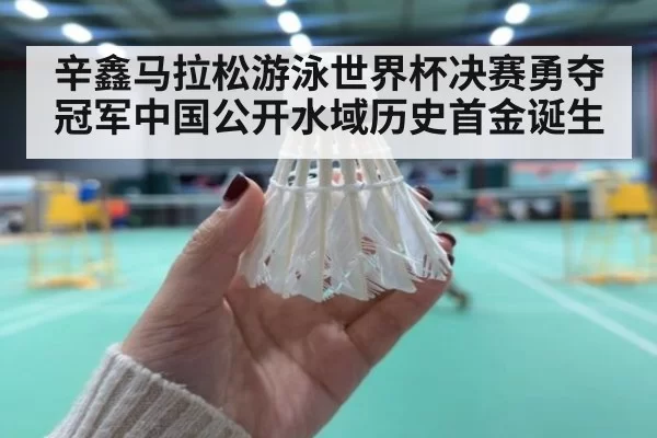 辛鑫马拉松游泳世界杯决赛勇夺冠军中国公开水域历史首金诞生